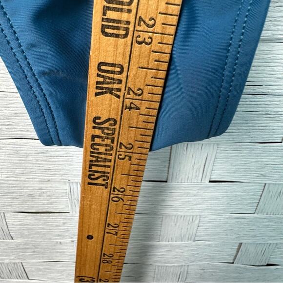 Shapermint Essentials Knot-Front Swimsuit Dress aqua modest beach summer coastal - Picture 9 of 10